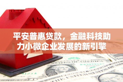 平鲁平安普惠贷款，金融科技助力小微企业发展的新引擎
