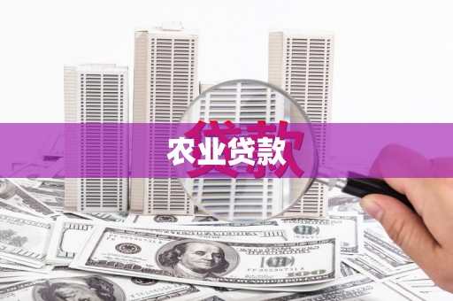 平鲁农业贷款