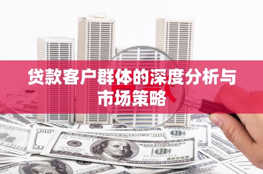 平鲁贷款客户群体的深度分析与市场策略