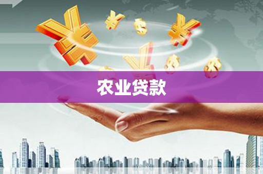 平鲁农业贷款