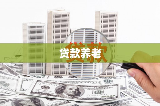 平鲁贷款养老