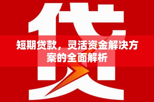 平鲁短期贷款，灵活资金解决方案的全面解析