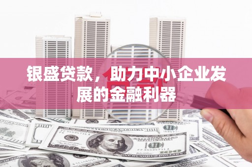 平鲁银盛贷款，助力中小企业发展的金融利器