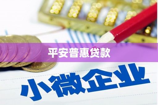 平鲁平安普惠贷款
