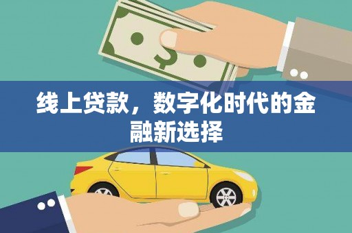 平鲁线上贷款，数字化时代的金融新选择